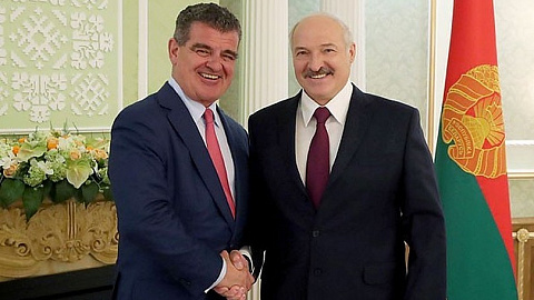 LUKASHENKO MET WITH RESIDENT OF FEZ "MINSK"
