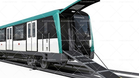 Появились новые изображения поездов резидента СЭЗ "Минск" Stadler для Минска