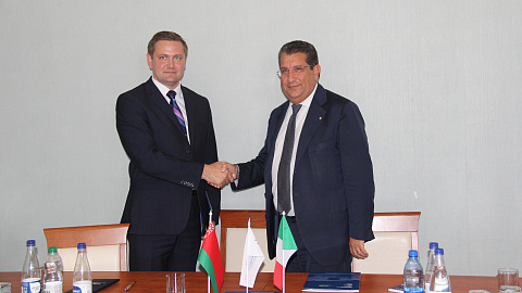 Delegation from Italy visited Minsk FEZ Administration