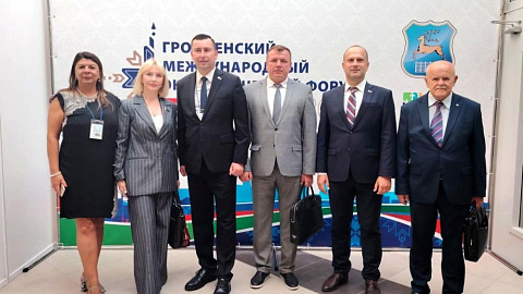 Head of the FEZ Minsk Administration Anatoly Buben is taking part in the Grodno International Economic Forum