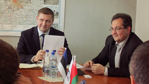 Estonian delegation in FEZ Minsk Administration