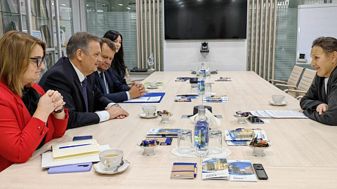 Anatoli Kalinin met with the Deputy Permanent Representative of the Republic of Crimea to the President of the Russian Federation