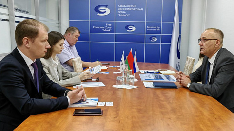 A MEETING WITH THE DELEGATION OF THE TULA REGION WITH THE PARTICIPATION OF THE TRADE REPRESENTATION OF THE RUSSIAN FEDERATION IN THE REPUBLIC OF BELARUS WAS HELD IN FEZ "MINSK"