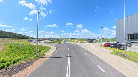 A new street has been commissioned in the Shabany industrial zone