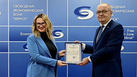 On January 24, the company DENSIBEL received FEZ "Minsk" resident status 