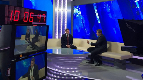 Дмитрий Рудченко в программе "события" на канале Беларусь 24