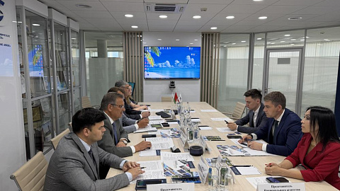 Delegation from the Republic of Bashkortostan viziting FEZ "Minsk"