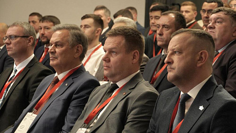 Глава администрации СЭЗ «Минск» Анатолий Калинин принял участие в Международной конференции «Производительность труда. Резервы и методы повышения эффективности» в Могилеве